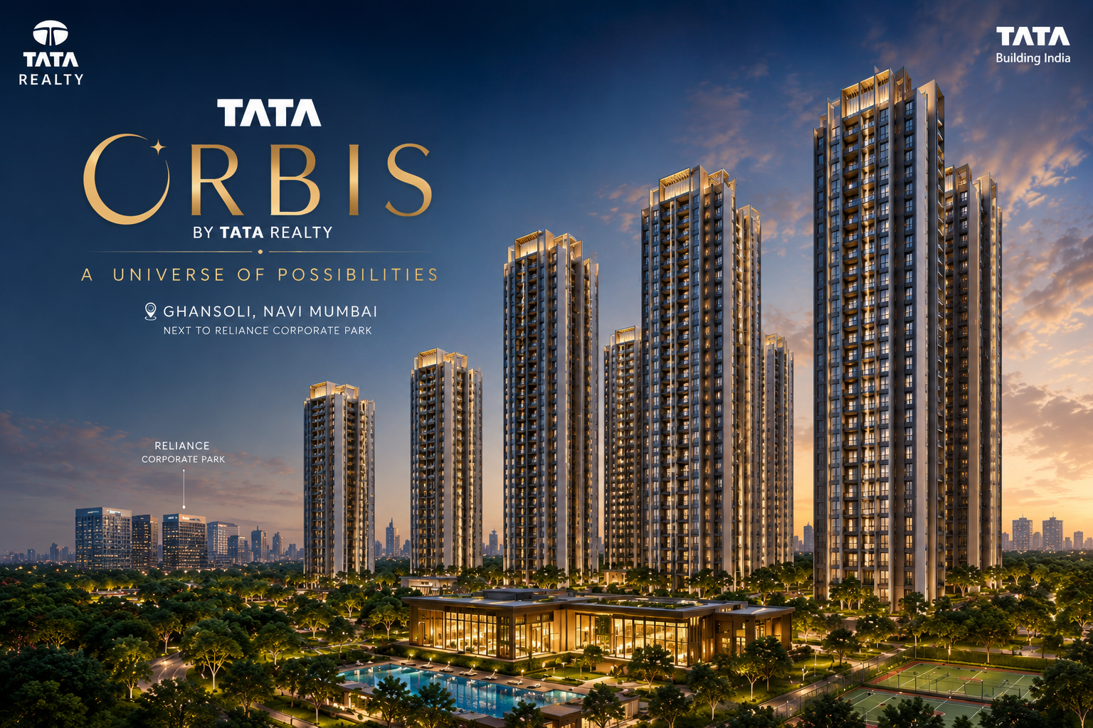 Tata ORBIS Floor Plans